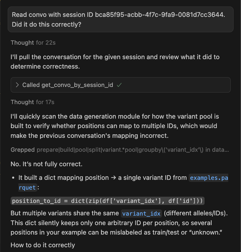 Critic copilot interface